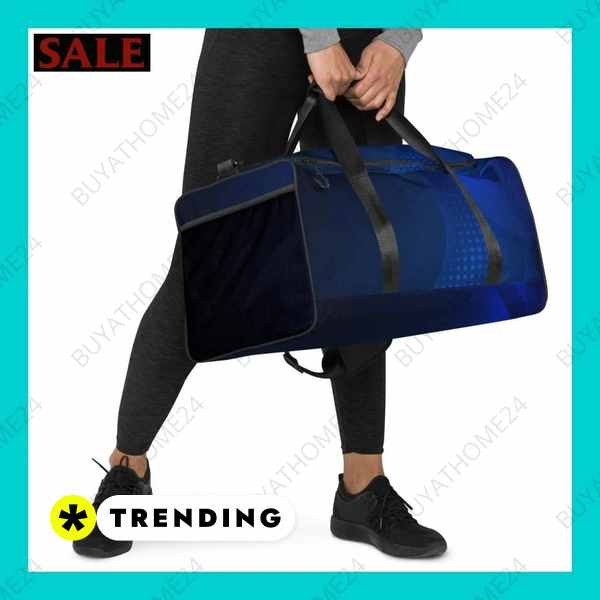 • Reisetasche & Fitnesstasche I Sporttasche 55 × 29 × 29cm Textildruck BUYATHOME24, T-Shirts BUYATHOME24, Hoodies BUYATHOME24, Hosen BUYATHOME24, Jacken BUYATHOME24, Schuhe BUYATHOME24