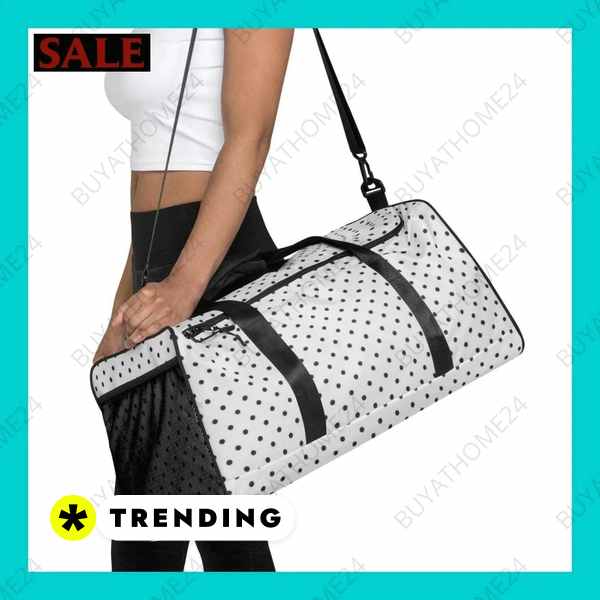 • Reisetasche & Fitnesstasche I Sporttasche 55 × 29 × 29cm Textildruck BUYATHOME24, T-Shirts BUYATHOME24, Hoodies BUYATHOME24, Hosen BUYATHOME24, Jacken BUYATHOME24, Schuhe BUYATHOME24