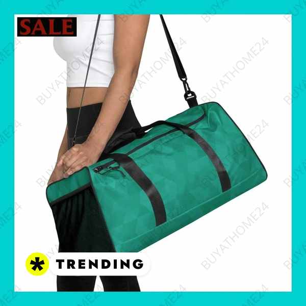 • Reisetasche & Fitnesstasche I Sporttasche 55 × 29 × 29cm Textildruck BUYATHOME24, T-Shirts BUYATHOME24, Hoodies BUYATHOME24, Hosen BUYATHOME24, Jacken BUYATHOME24, Schuhe BUYATHOME24