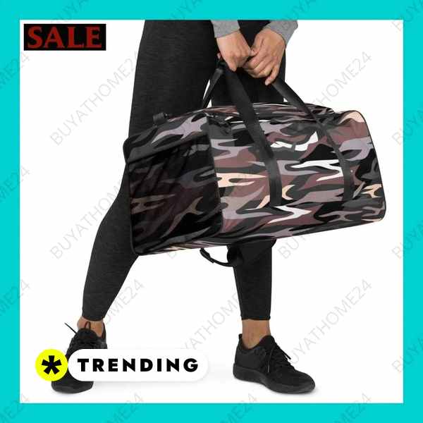 • Reisetasche & Fitnesstasche I Sporttasche 55 × 29 × 29cm Textildruck BUYATHOME24, T-Shirts BUYATHOME24, Hoodies BUYATHOME24, Hosen BUYATHOME24, Jacken BUYATHOME24, Schuhe BUYATHOME24