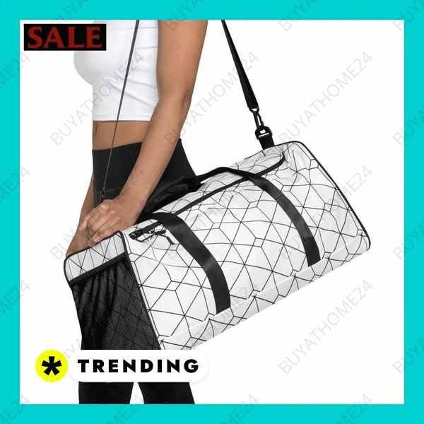 • Reisetasche & Fitnesstasche I Sporttasche 55 × 29 × 29cm Textildruck BUYATHOME24, T-Shirts BUYATHOME24, Hoodies BUYATHOME24, Hosen BUYATHOME24, Jacken BUYATHOME24, Schuhe BUYATHOME24