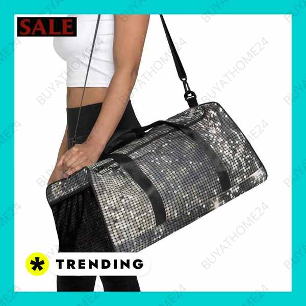 • Reisetasche & Fitnesstasche I Sporttasche 55 × 29 × 29cm Textildruck BUYATHOME24, T-Shirts BUYATHOME24, Hoodies BUYATHOME24, Hosen BUYATHOME24, Jacken BUYATHOME24, Schuhe BUYATHOME24