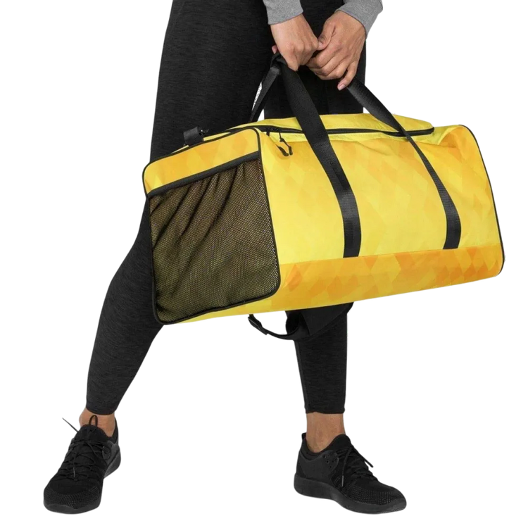 Sporttasche aus Polyester, 55x29x29cm, mit Netzfächern, für Sport und Reisen, von BUYATHOME24
