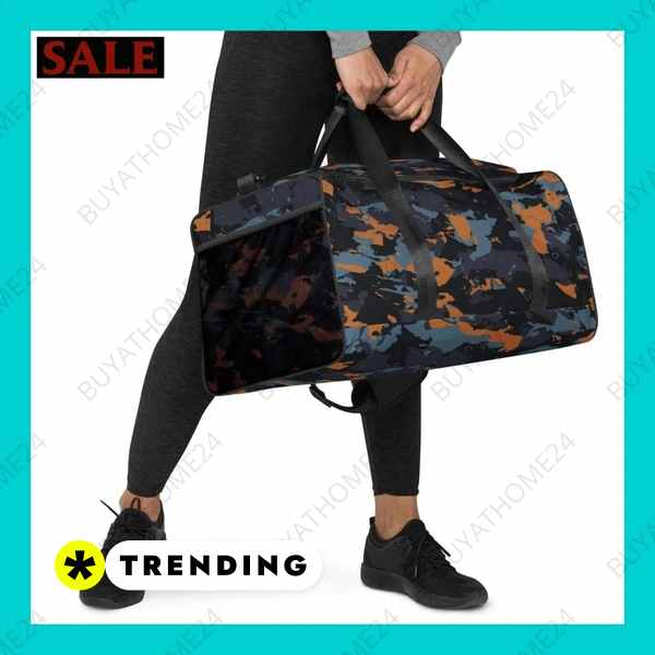 • Reisetasche & Fitnesstasche I Sporttasche 55 × 29 × 29cm Textildruck BUYATHOME24, T-Shirts BUYATHOME24, Hoodies BUYATHOME24, Hosen BUYATHOME24, Jacken BUYATHOME24, Schuhe BUYATHOME24