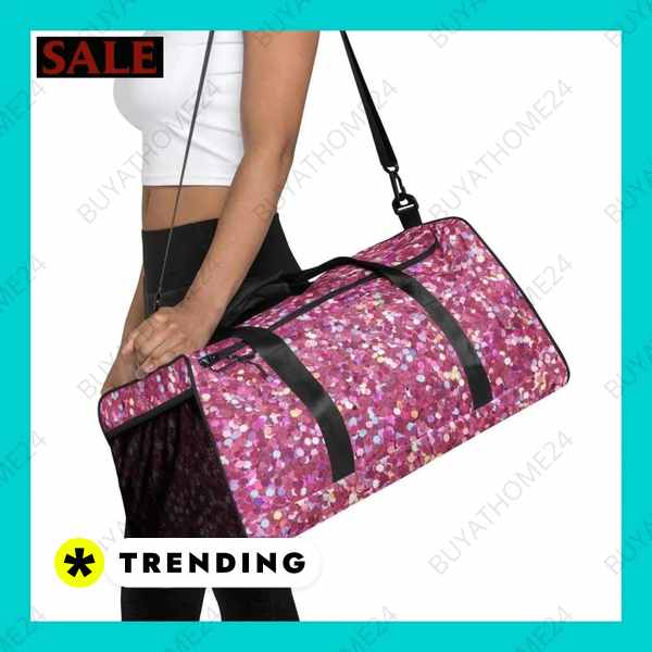 • Reisetasche & Fitnesstasche I Sporttasche 55 × 29 × 29cm Textildruck BUYATHOME24, T-Shirts BUYATHOME24, Hoodies BUYATHOME24, Hosen BUYATHOME24, Jacken BUYATHOME24, Schuhe BUYATHOME24