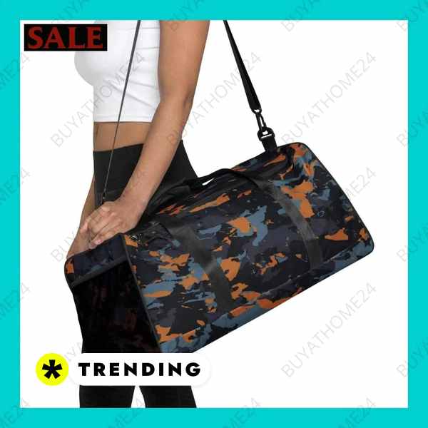 • Reisetasche & Fitnesstasche I Sporttasche 55 × 29 × 29cm Textildruck BUYATHOME24, T-Shirts BUYATHOME24, Hoodies BUYATHOME24, Hosen BUYATHOME24, Jacken BUYATHOME24, Schuhe BUYATHOME24