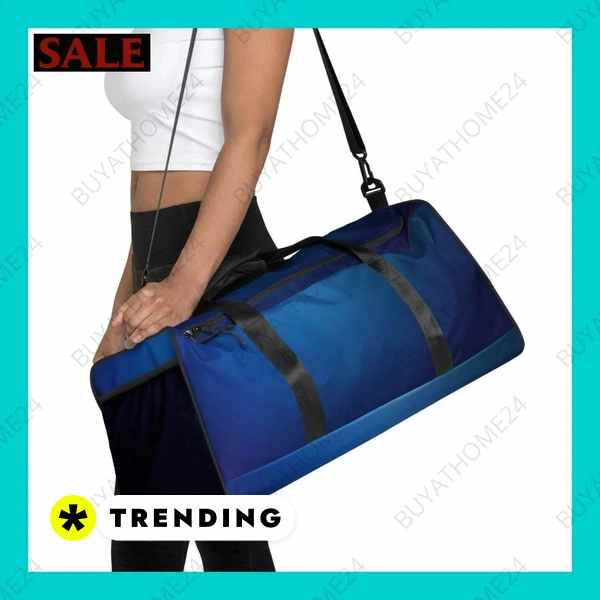 • Reisetasche & Fitnesstasche I Sporttasche 55 × 29 × 29cm Textildruck BUYATHOME24, T-Shirts BUYATHOME24, Hoodies BUYATHOME24, Hosen BUYATHOME24, Jacken BUYATHOME24, Schuhe BUYATHOME24