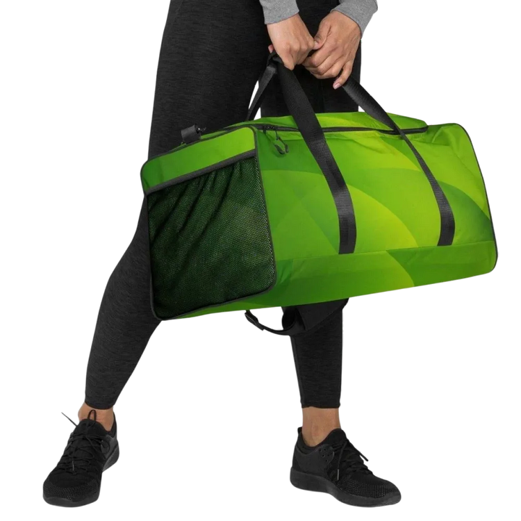 Sporttasche aus Polyester, 55x29x29 cm, mit Textildruck, von BUYATHOME24, große Sport- und Reisetasche auf dem Bild