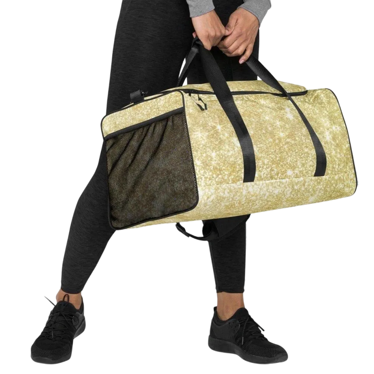 Sportschutztasche aus Polyester, 55x29x29 cm, mit Textildruck, von BUYATHOME24, zeigt die große Sporttasche mit Tragegriffen