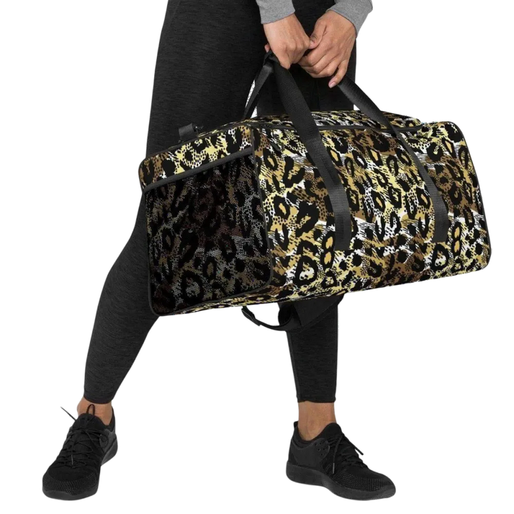 Robuste Sporttasche aus Polyester, 55x29x29 cm, mit Textildruck, ideal für Sport und Reisen, von BUYATHOME24.