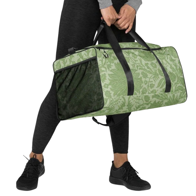 Sporttasche aus Polyester mit Schultergurt, 55x29x29cm, in Grau, von BUYATHOME24, für Sport und Reisen