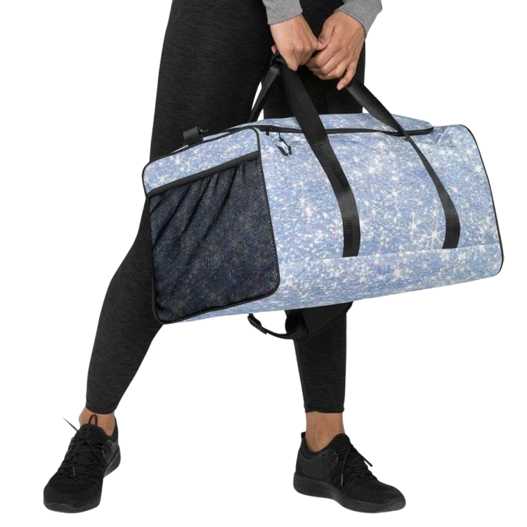Sporttasche aus Polyester, 55x29x29 cm, mit Textildruck, von BUYATHOME24, große Reisetasche für Sport und Reisen