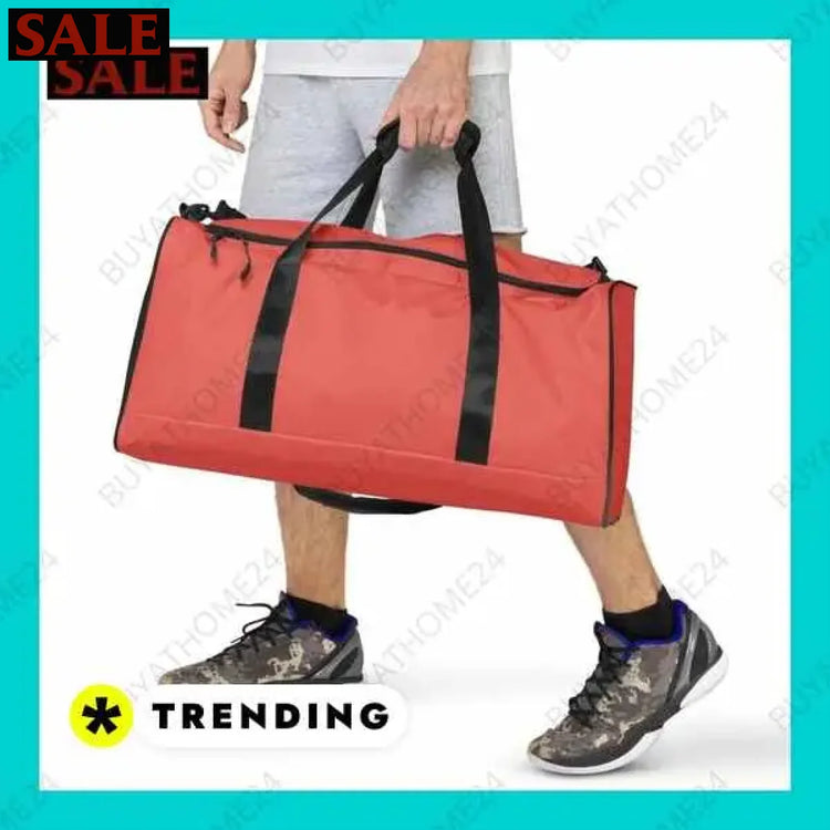 • Reisetasche & Fitnesstasche I Sporttasche 55 × 29 × 29cm Textildruck BUYATHOME24, T-Shirts BUYATHOME24, Hoodies BUYATHOME24, Hosen BUYATHOME24, Jacken BUYATHOME24, Schuhe BUYATHOME24