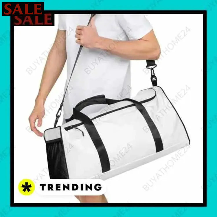 • Reisetasche & Fitnesstasche I Sporttasche 55 × 29 × 29cm Textildruck BUYATHOME24, T-Shirts BUYATHOME24, Hoodies BUYATHOME24, Hosen BUYATHOME24, Jacken BUYATHOME24, Schuhe BUYATHOME24