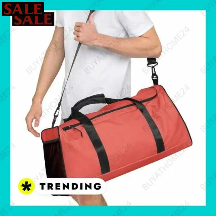 • Reisetasche & Fitnesstasche I Sporttasche 55 × 29 × 29cm Textildruck BUYATHOME24, T-Shirts BUYATHOME24, Hoodies BUYATHOME24, Hosen BUYATHOME24, Jacken BUYATHOME24, Schuhe BUYATHOME24