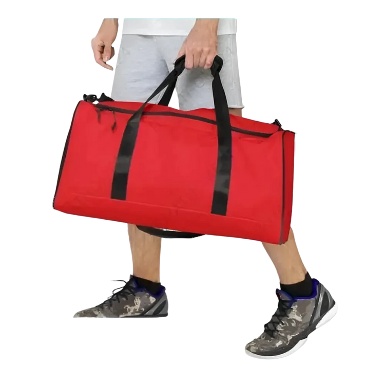 Sporttasche und Reisetasche von BUYATHOME24, robuste Sporttasche 55 × 29 × 29 cm für aktive Menschen, mit Tragegriffen