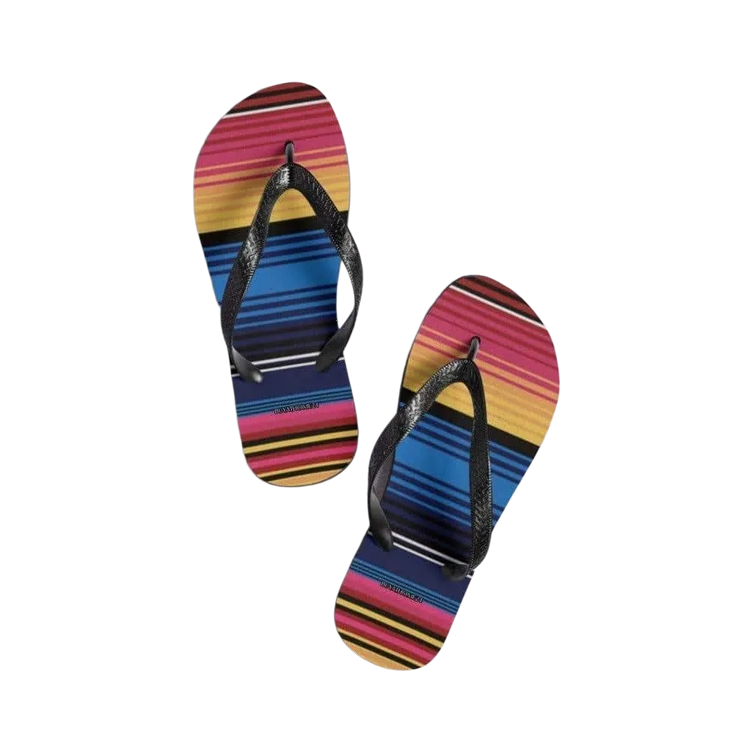 Unisex Strand Flip-Flops aus Polyester mit Gummisohle in Größe 37-45, bequeme Sommerschuhe von BUYATHOME24