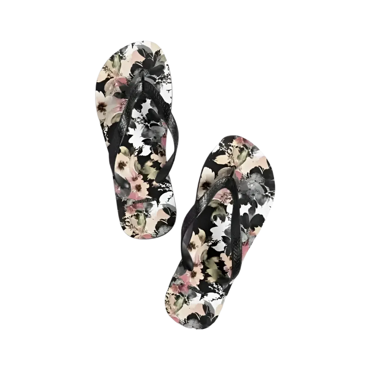 Unisex Strand Flip-Flops mit Gummisohle in Größe 37-45, personalisierbar, von BUYATHOME24, bequem für den Sommer am Strand