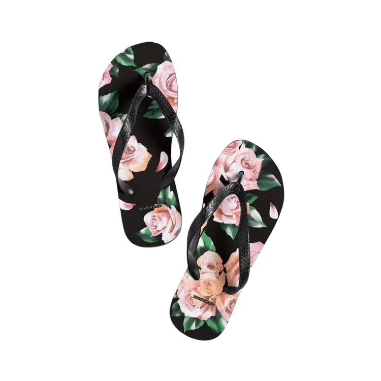 Strand Flip-Flops für Damen und Herren mit Gummisohle, Größe 37-45, von BUYATHOME24, bequem und ideal für den Sommer.