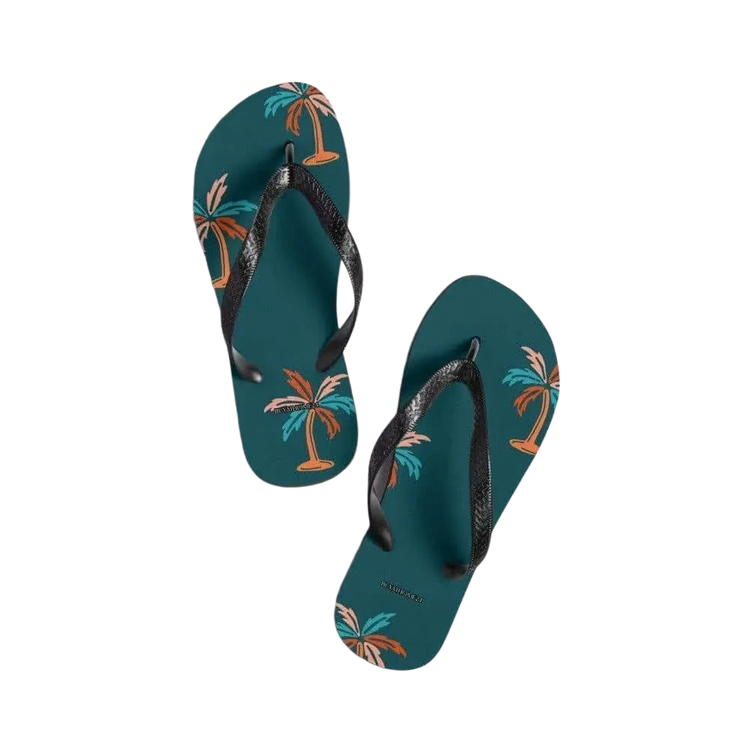 Unisex Strandflip-Flops von BUYATHOME24 aus Polyester mit Gummisohle, Größe 37-45, personalisierbar, ideal für den Sommer.