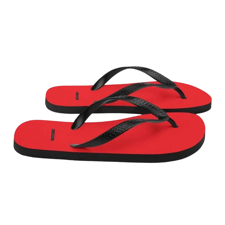 Unisex Flip-Flops mit Gummisohle in Größe 37-45, braune Sandalen von BUYATHOME24, bequeme Strand- und Sommersandalen
