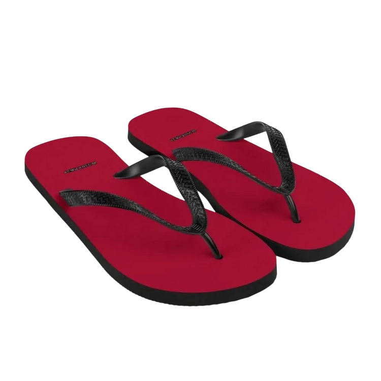 Unisex Flip-Flops mit Gummisohle in Größe 37-45, sandfarben, von BUYATHOME24, ideal für Strand und Sommer.