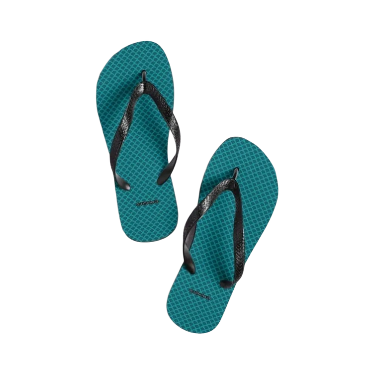 Unisex Strand-Flip-Flops mit Gummisohle in Größe 37-45, von BUYATHOME24, bequeme Sandalen für den Sommer.