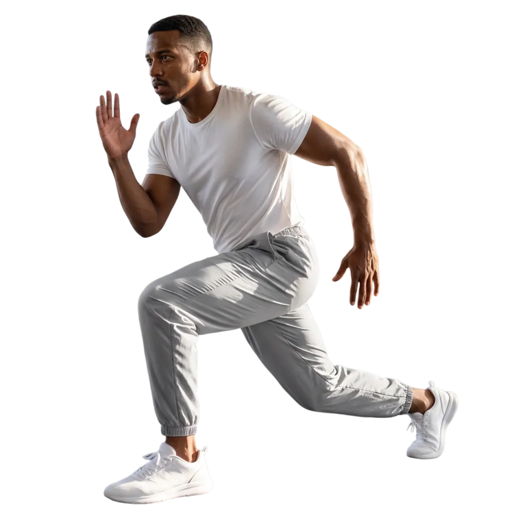 Lifestyle-Bild für Unisex Trainingshose - Wasserabweisende Sporthose XS-3XL