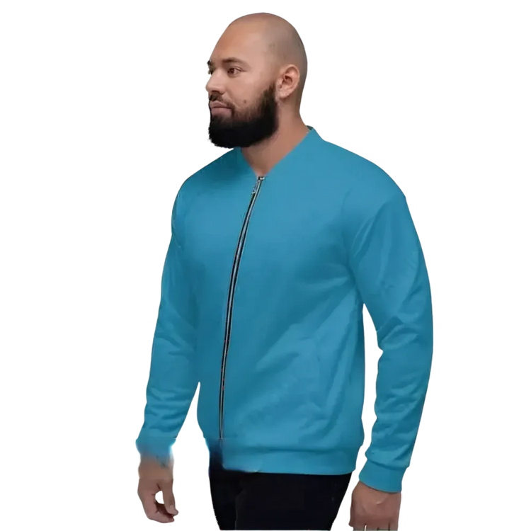 Unisex Bomberjacke mit Allover-Print, atmungsaktiv, mit YKK-Reißverschluss, in XS-3XL, von BUYATHOME24.