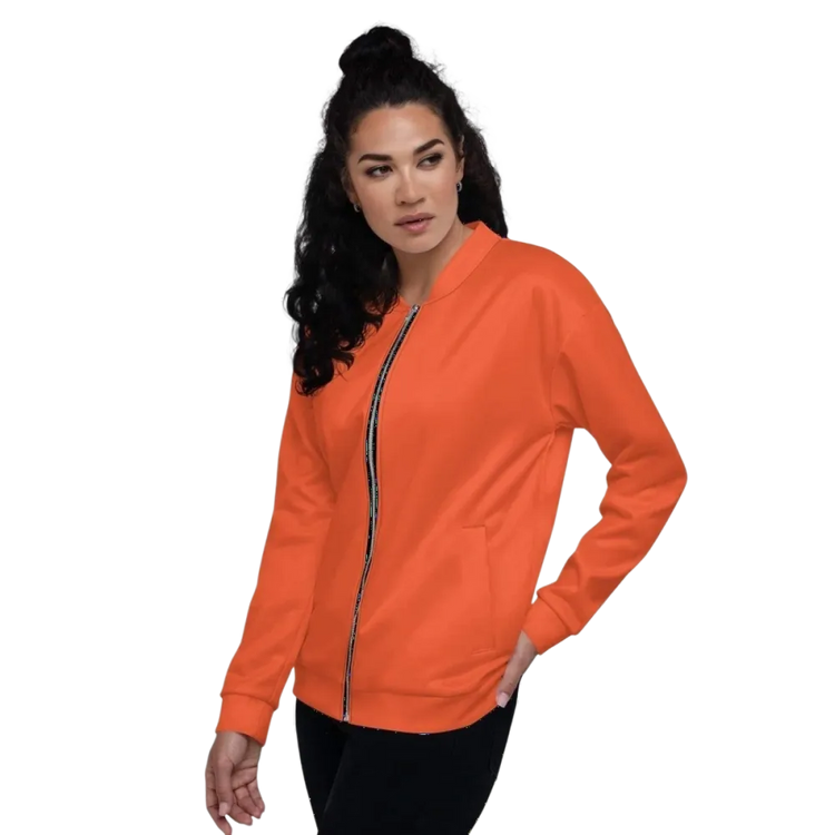 Unisex Bomberjacke aus Polyester in XS-3XL, schnelltrocknend, modernes Design, bequem und vielseitig getragen.