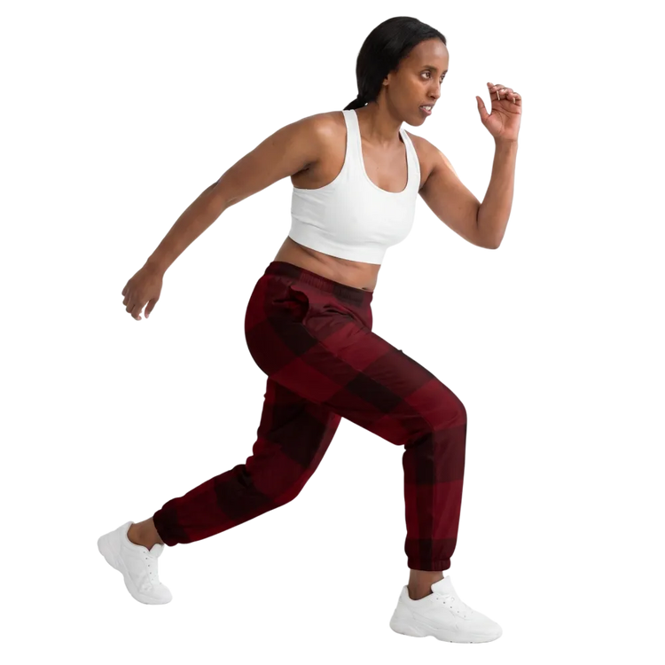 Unisex Trainingshose von BUYATHOME24, atmungsaktive Sporthose aus Polyester in XS bis 3XL, zeigt sportliche Passform und Material.