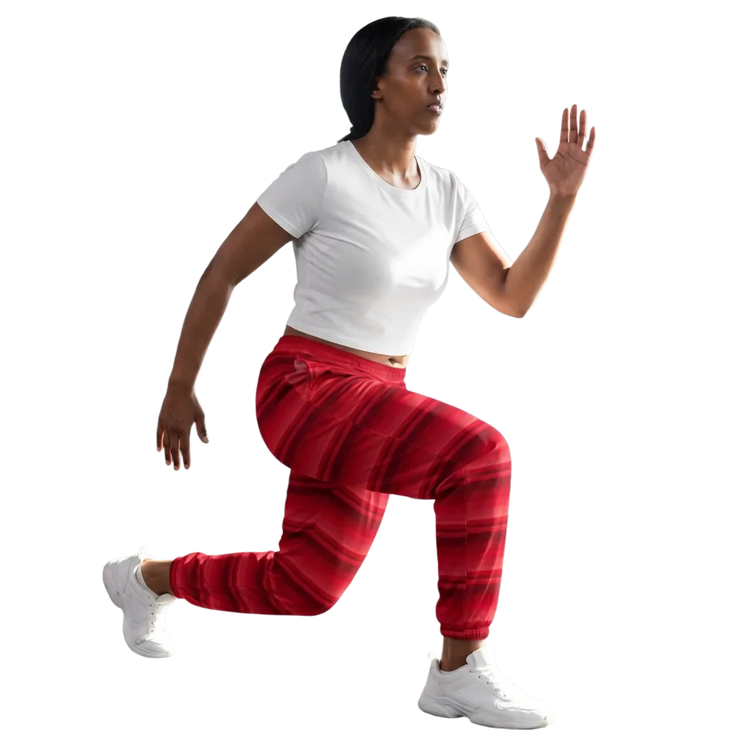 Lifestyle-Bild für Unisex Trainingshose - Atmungsaktive Sporthose mit Reißverschlusstaschen
