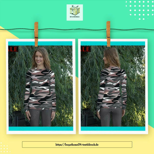 * Damen Langarm T-Shirt XS-3XL : bei BUYATHOME24