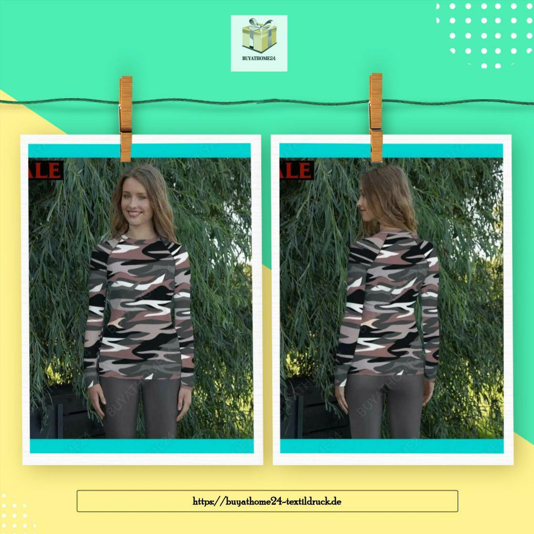 * Reduzierte Langarm T-Shirts bei BUYATHOME24