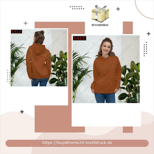 * Hoodie S-3XL : Bestickung & Textildruck