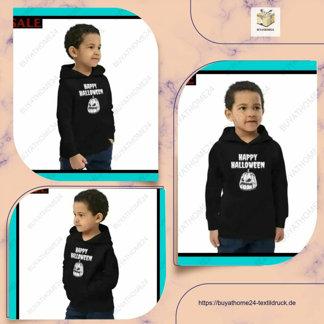 * Reduzierte Hoodies für Kinder (4-12 Jahre):