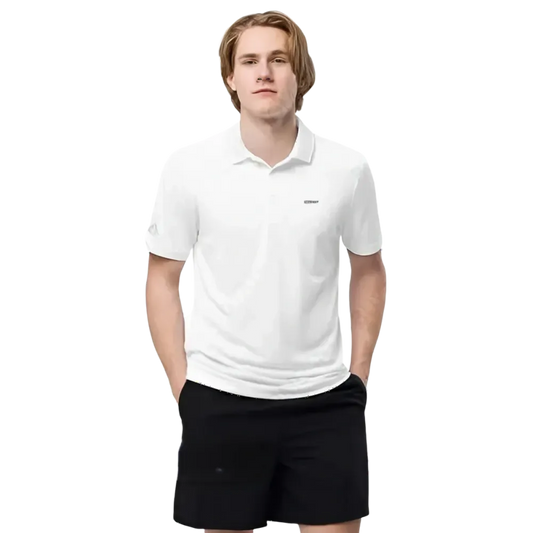 Unisex Adidas Polyester Grafik Poloshirt Enger Schnitt Eleganter Look