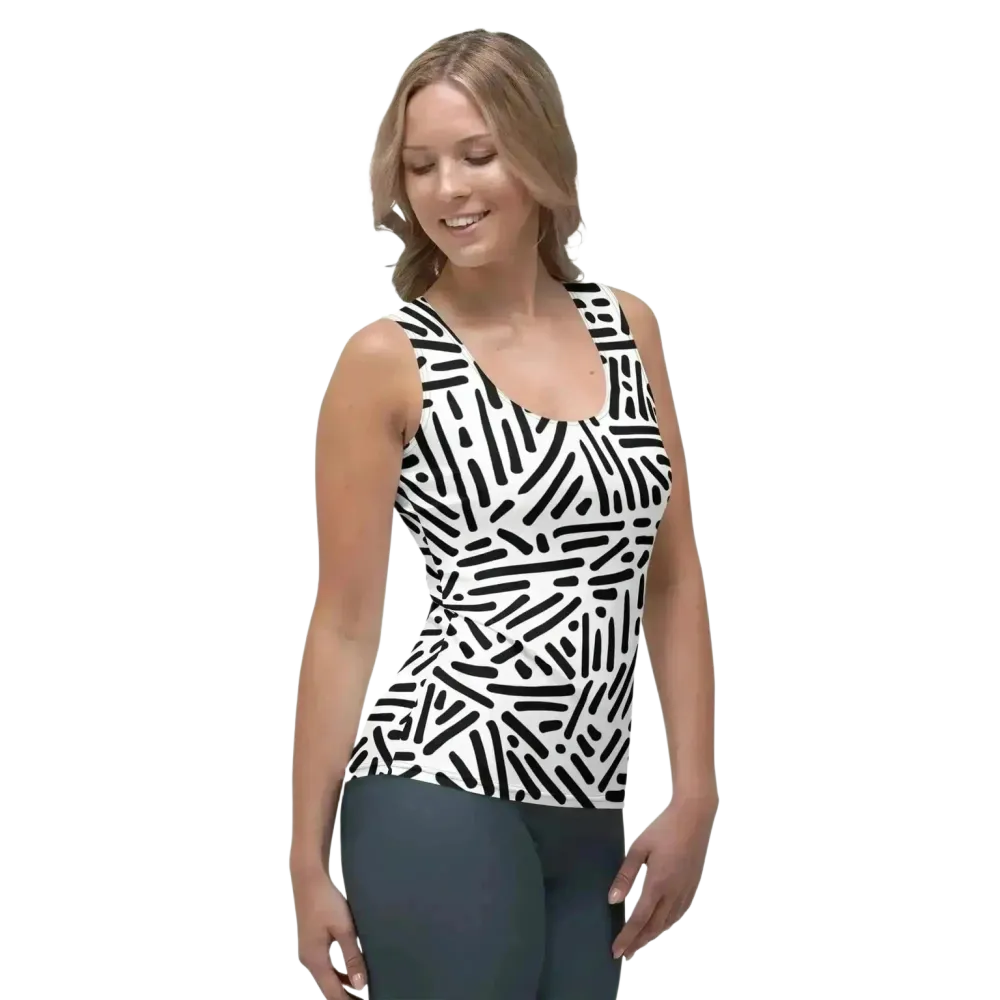 Bewegungsfreiheit pur: Elasthan Damen Tanktop von BUYATHOME24