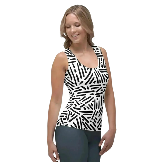Bewegungsfreiheit pur: Elasthan Damen Tanktop von BUYATHOME24