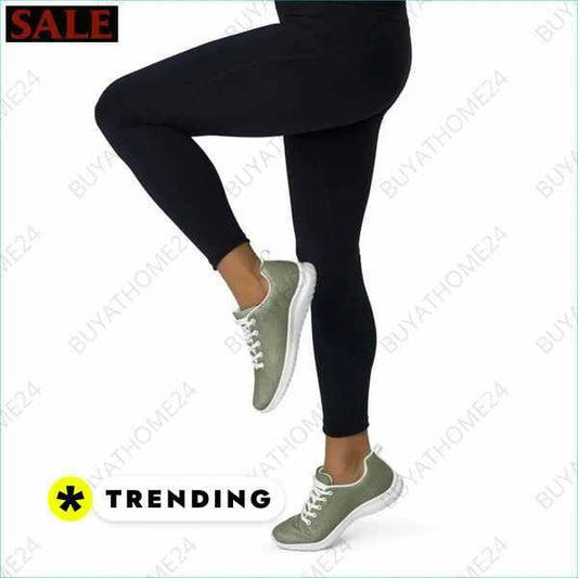 Damen-Sportschuhe mit EVA-Sohle und Textildruck: 