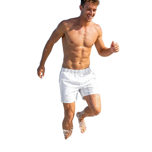 Die perfekte Herren-Badeshose mit UV-Schutz 50+: Mikrofaser-Stretch