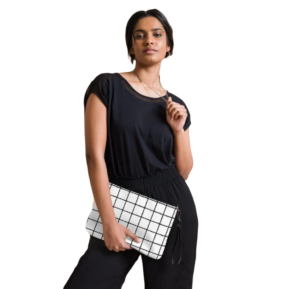 Clutch-Taschen mit Allover-Print 27 cm x 20 cm