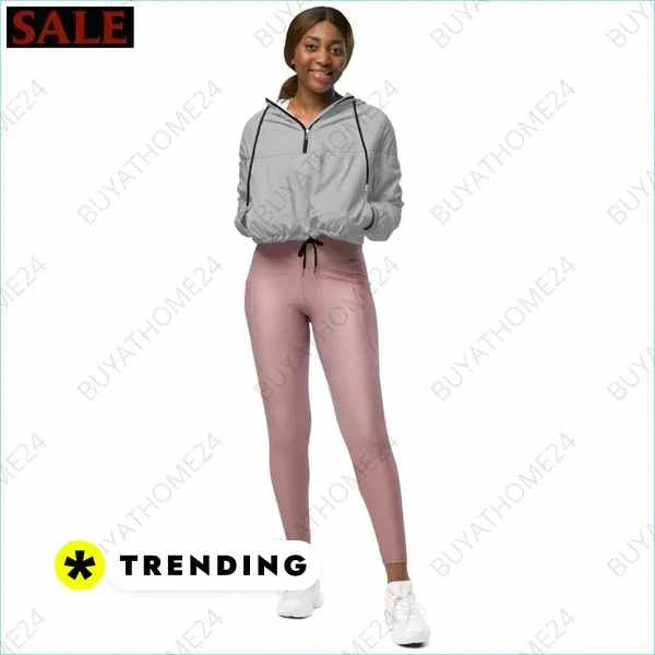 • Fitnessbekleidung Damen I Bauchfreie Sportjacke XS-2XL