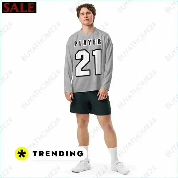 • Heimtrikot I Herren & Damen Eishockey Trikot 2XS - 6XL