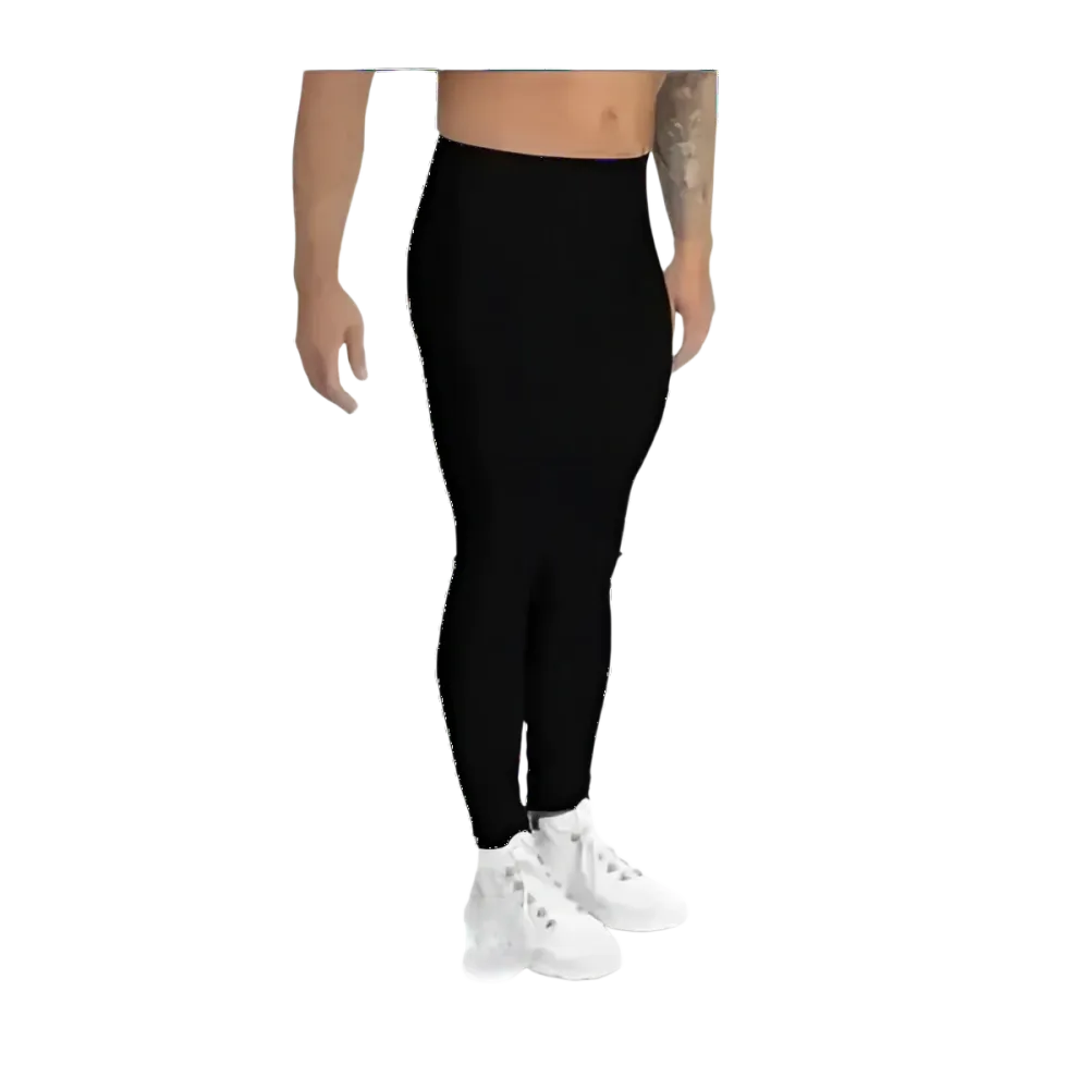 Herrenleggings mit Allover-Print