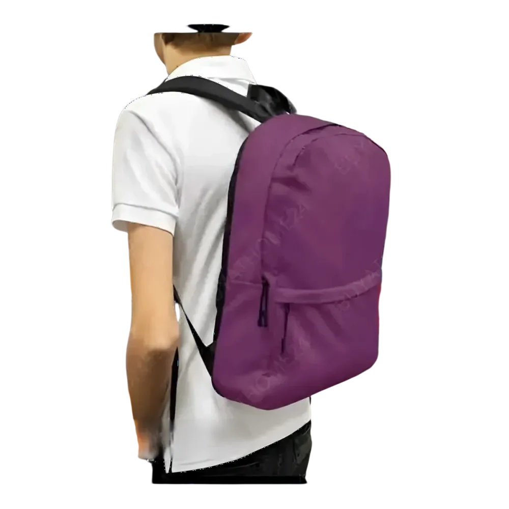 Allover-Print Schulrucksack 41 x 31 x 14 cm