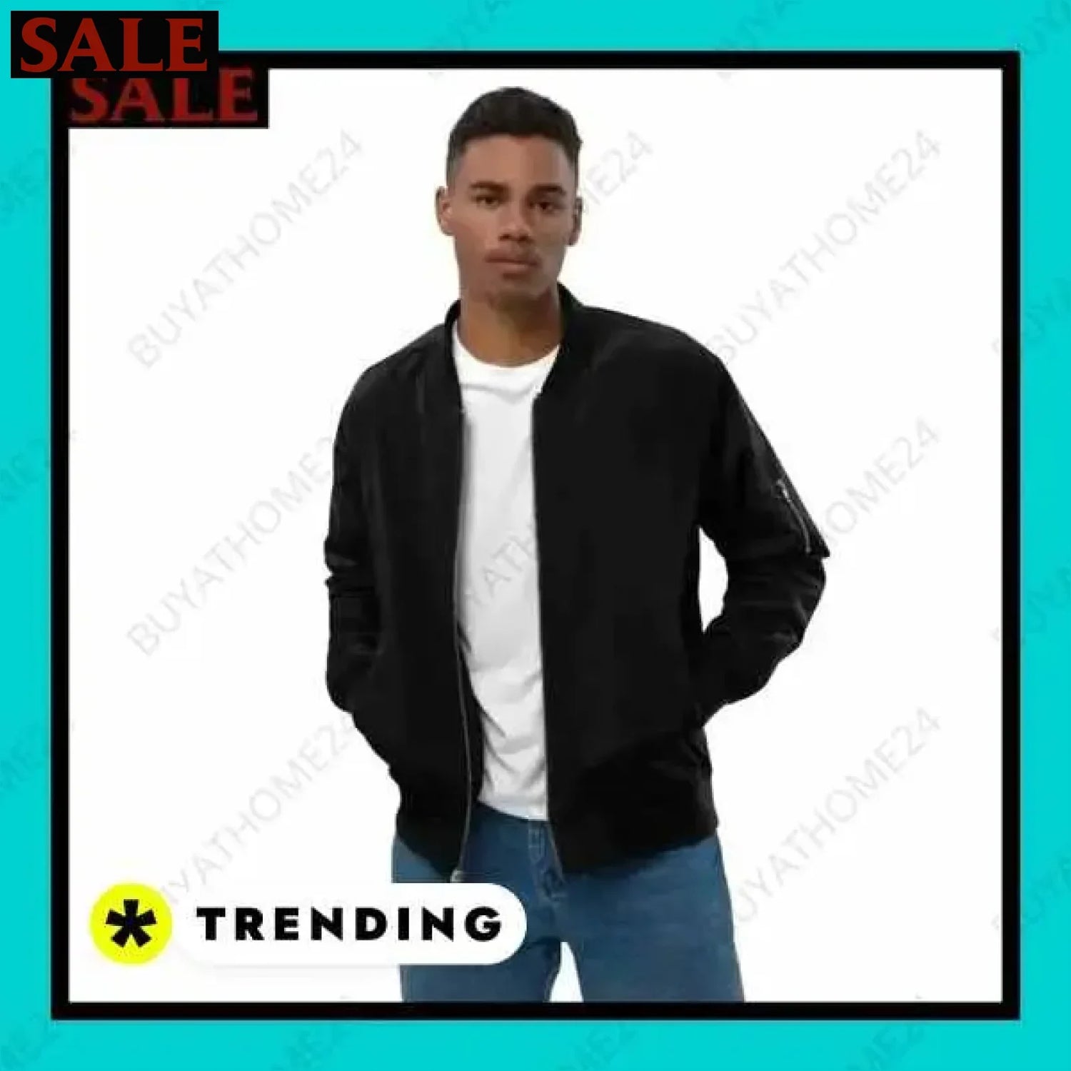 • Pilotenjacke I Herren Damen Fliegerjacke XS-3XL