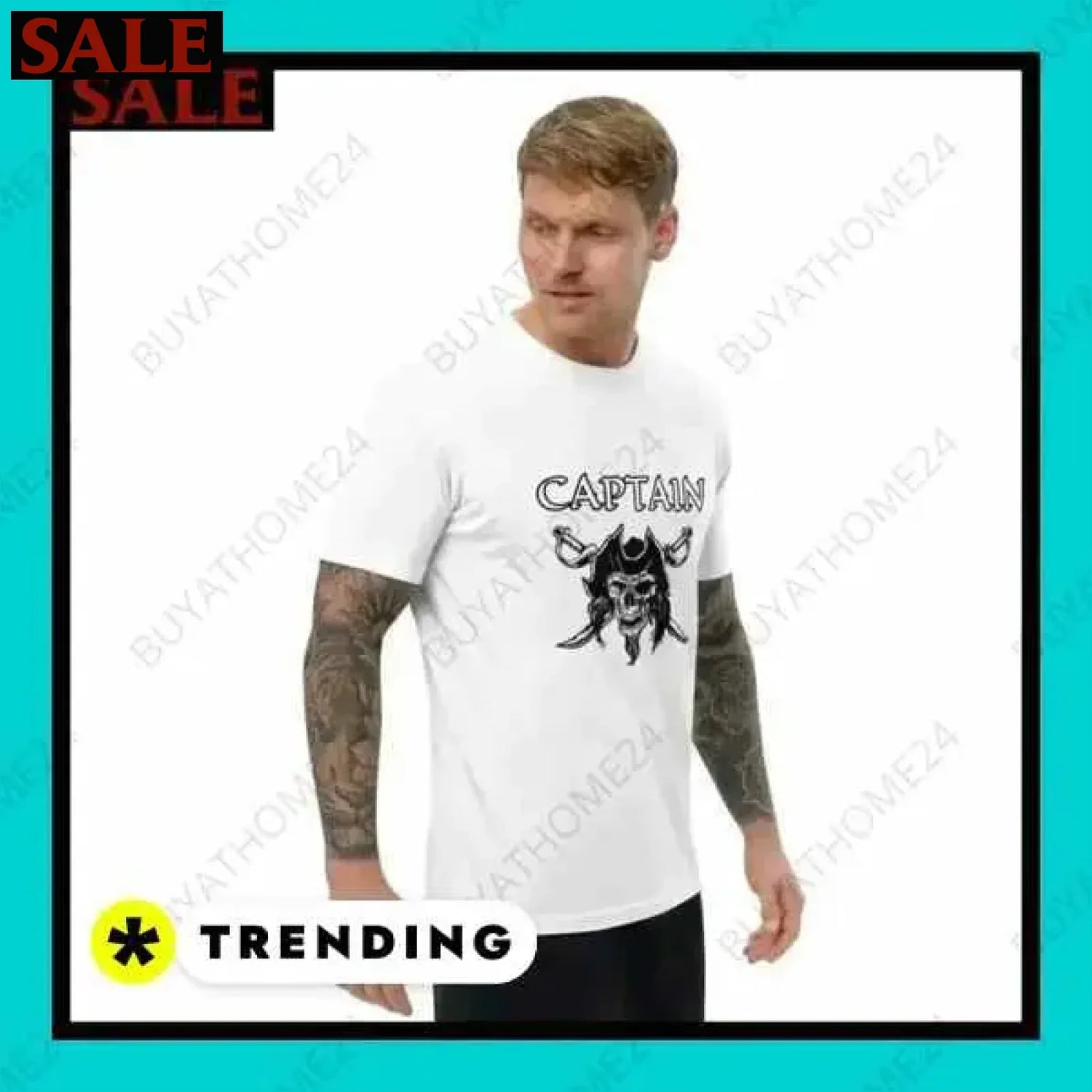 • Rundhalsshirts für Herren und Damen bei BUYATHOME24