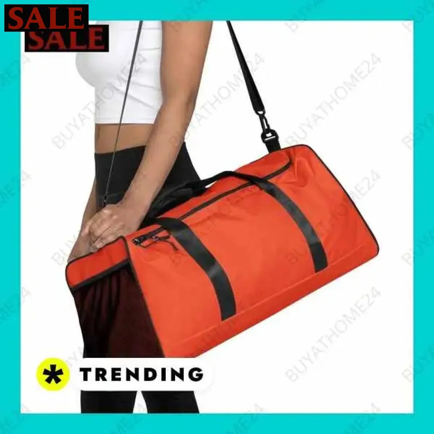 • Reisetasche & Fitnesstasche I Sporttasche 55 × 29 × 29cm