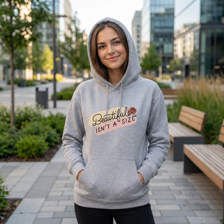 Grafik-Mädchen-Hoodie für Kinder 4-12 Jahre, personalisierbar, bequemer Kapuzenpullover von BUYATHOME24, mit buntem Design.